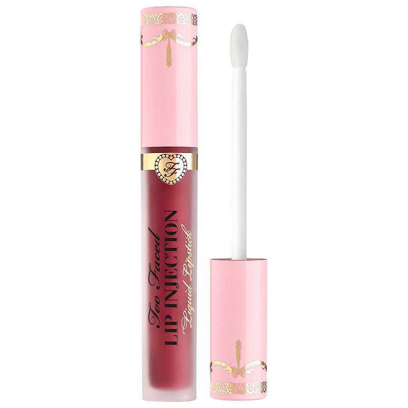 Lip Injection Power Plumping Cream Liquid Lipstick, Size: 0.1 FL Oz, Red