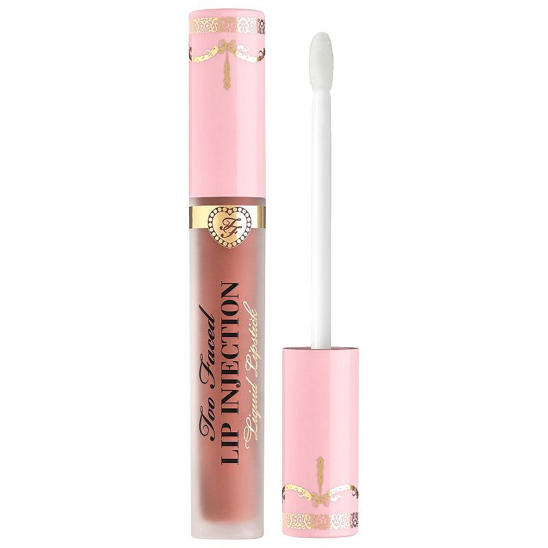 Lip Injection Power Plumping Cream Liquid Lipstick, Size: 0.1 FL Oz, Beige