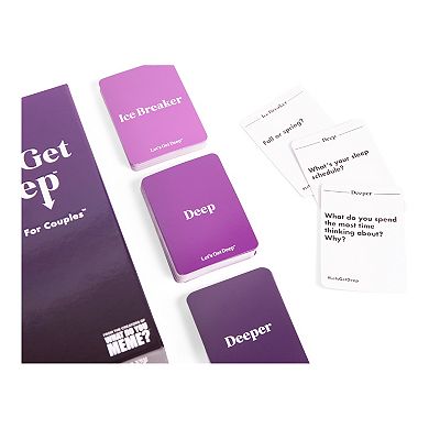 Let's Get Deep: Questions for Couples Adult Card Game by What Do You Meme?