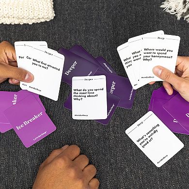 Let's Get Deep: Questions for Couples Adult Card Game by What Do You Meme?