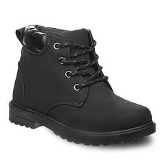 Kids black booties hotsell