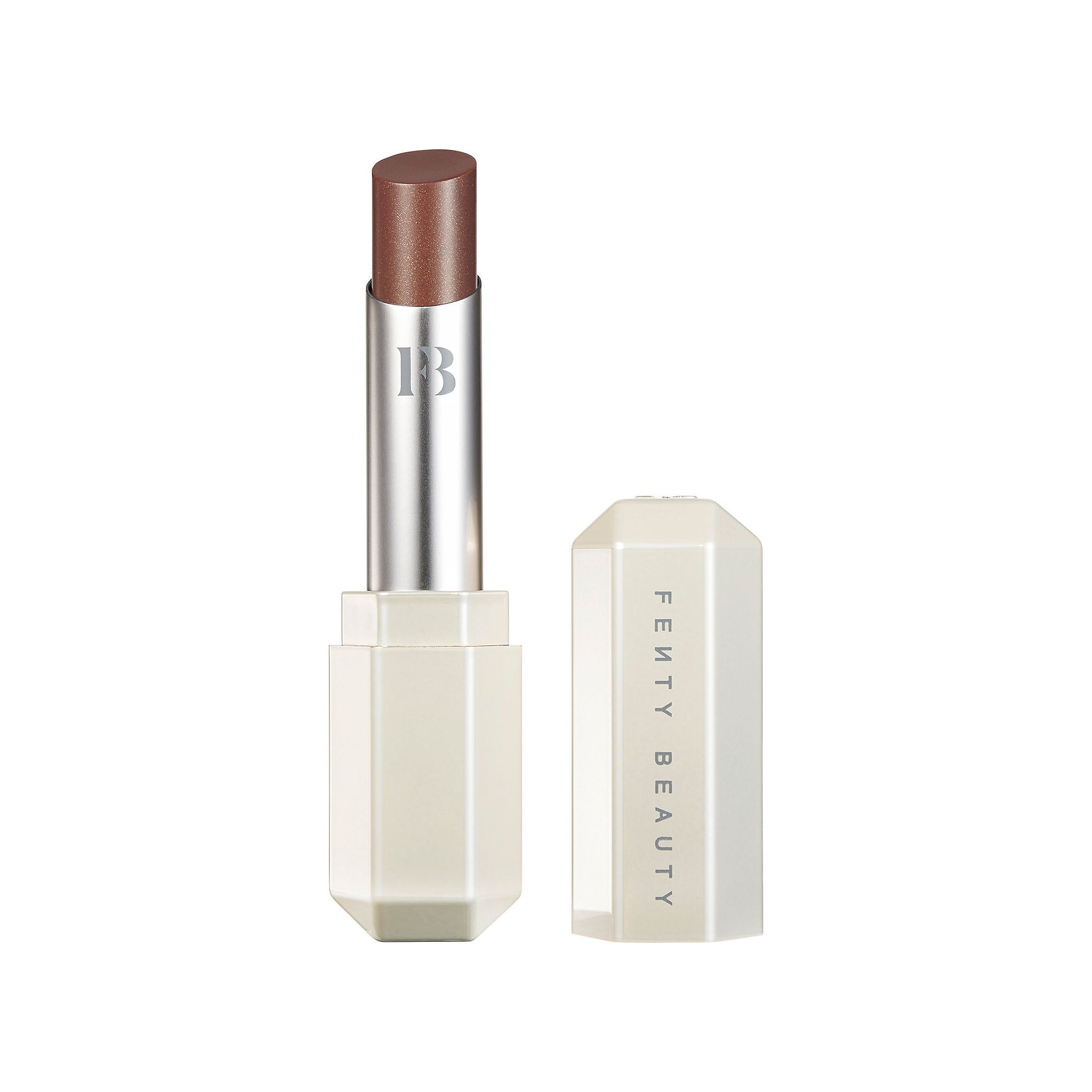 FENTY BEAUTY by Rihanna Slip Shine Sheer Shiny Lipstick, Size: 0.098 Oz, Bu