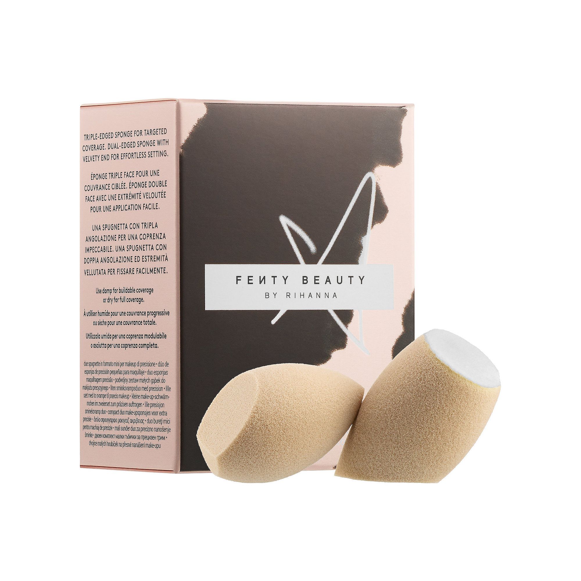 FENTY BEAUTY by Rihanna Lil Precision Makeup Sponge Duo 105, None