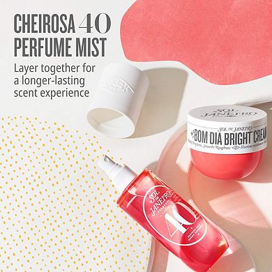 Brazilian Crush Cheirosa '40 Bom Dia Hair & Body Fragrance Mist