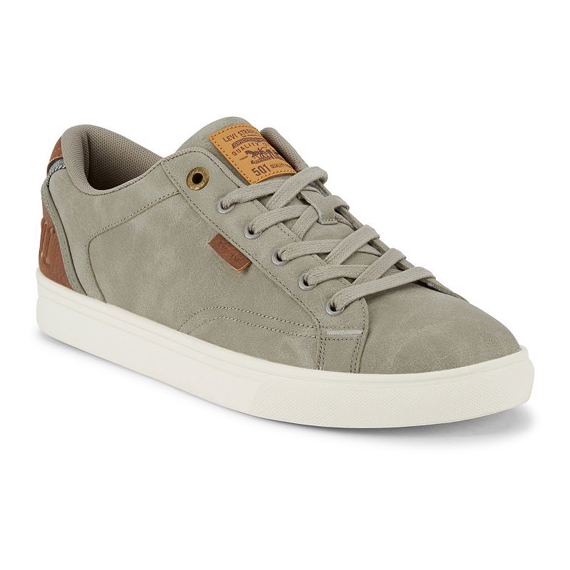 UPC 191605775469 product image for Levi's Jeffrey 501 Waxed NB Men's Casual Shoes, Size: 9, Grey | upcitemdb.com