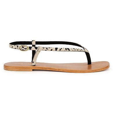 Torgeis Diana Women's Leather Thong Sandals