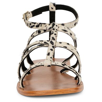 Torgeis Syrene Women's Leather Gladiator Sandals