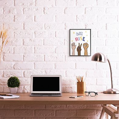 Stupell Home Decor We Rise Canvas Wall Art