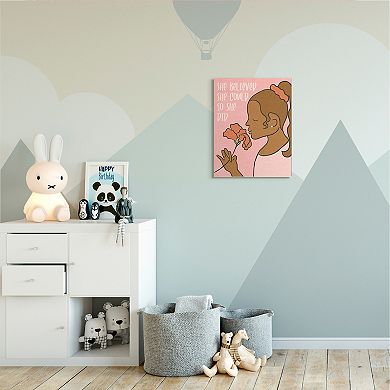 Stupell Home Decor So She Did Canvas Wall Art