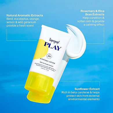 PLAY Everyday Lotion SPF 50 Face & Body Sunscreen