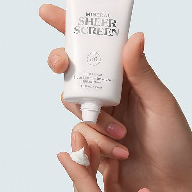 100% Mineral Sheerscreen Sunscreen SPF 30