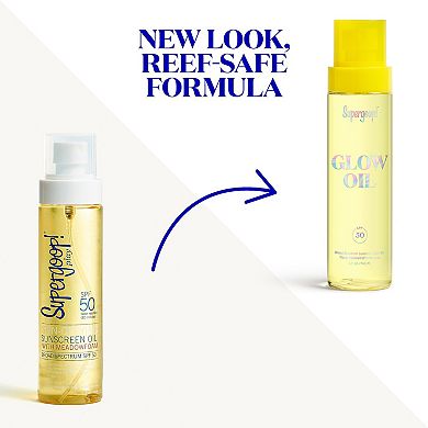 Glow Oil SPF 50 Dry Body Oil Sunscreen