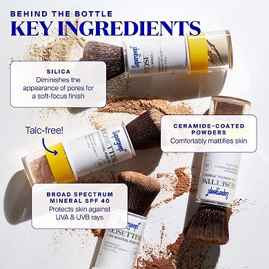 100% Mineral (Re)setting Powder Face Sunscreen SPF 35