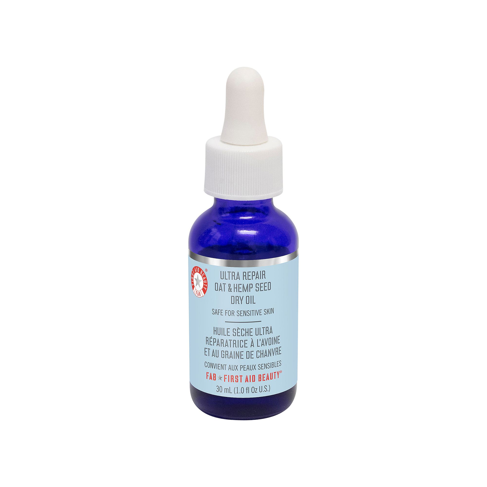 First Aid Beauty Ultra Repair Oat & Hemp Seed Dry Oil, Size: 1 Oz, None
