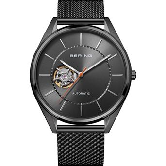 BERING Men's Automatic Titanium Mesh Strap Watch - 16743-377