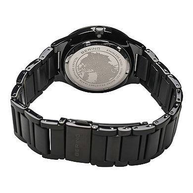 BERING Men's Classic Black Stainless Steel Bracelet Watch - 11740-728