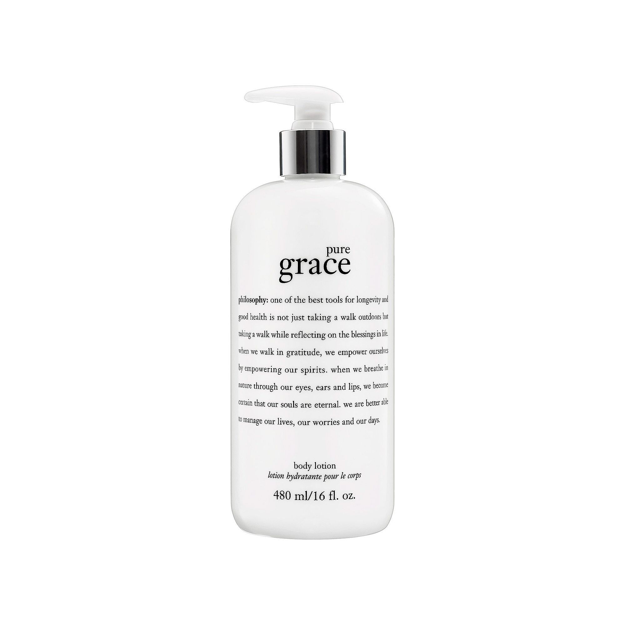 philosophy Pure Grace Perfumed Body Lotion, Size: 16 Oz