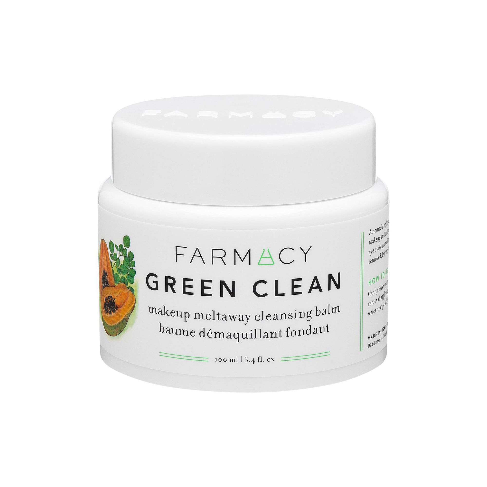 Farmacy Green Clean Makeup Removing Cleansing Balm, Size: 1.7 FL Oz, None