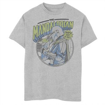Boys 6-20 Star Wars: The Mandalorian & The Child aka Baby Yoda That's Not A Toy Hold Graphic Tee