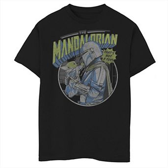Boys 6-20 Star Wars: The Mandalorian & The Child aka Baby Yoda That's Not A Toy Hold Graphic Tee
