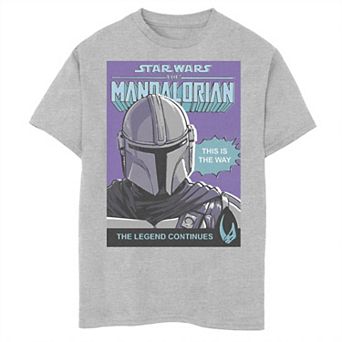 Boys 6-20 Star Wars: The Mandalorian This Is The Way Poster Graphic Tee