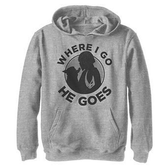 Boys 8-20 Star Wars Manalorian Quote Graphic Hoodie