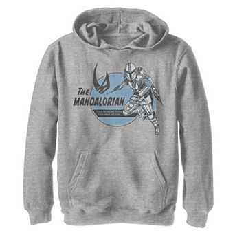 Boys 8-20 Star Wars: The Mandalorian Jetpack Comic Graphic Hoodie