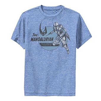 Boys 8-20 Star Wars: The Mandalorian Jetpack Comic Performance Graphic Tee
