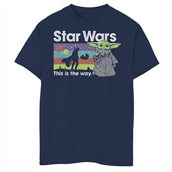 Boys 8-20 Star Wars: The Mandalorian & The Child aka Baby Yoda Go Their Own Way Graphic Tee