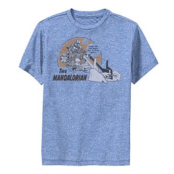 Boys 8-20 Star Wars: The Mandalorian Speeder Comic Performance Graphic Tee