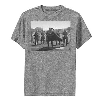 Boys 8-20 Star Wars The Mandalorian Moff Gideon Portrait Performance Graphic Tee