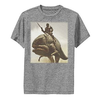 Boys 8-20 Star Wars Mando Hero Shot Performance Graphic Tee