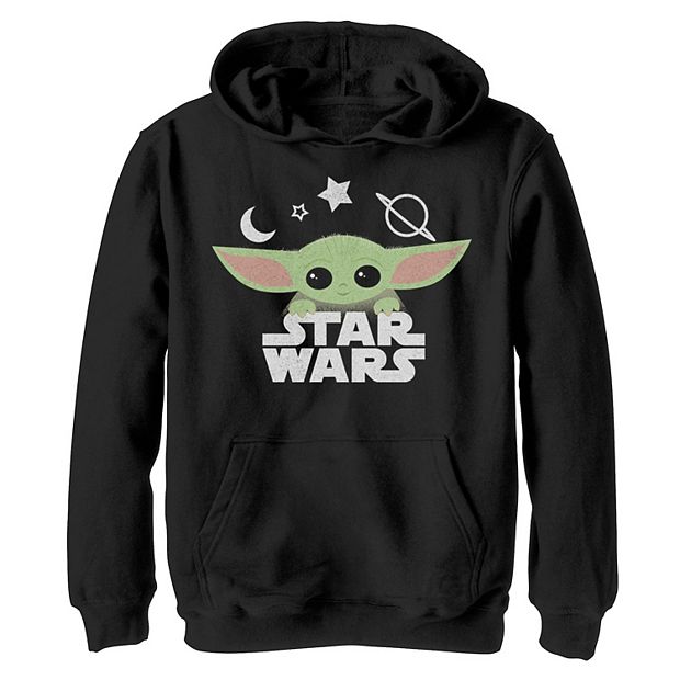 Boys 8 20 Star Wars Star Child Portrait Graphic Hoodie