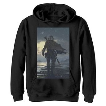 Boys 4-20 Star Wars Mando The Way Poster Graphic Hoodie
