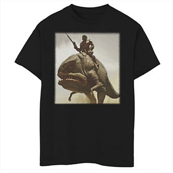 Boys 6-20 Star Wars Mando Hero Shot Graphic Tee