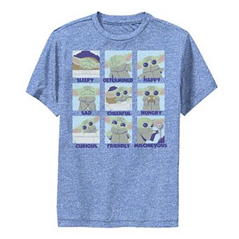 Boys 8-20 Star Wars The Child aka Baby Yoda Emotions Box Up Performance Graphic Tee