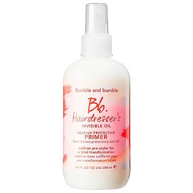 Hairdresser's Invisible Oil Heat Protectant Leave In Conditioner Primer