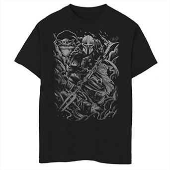 Boys 6-20 Star Wars Mandalorian Brawl Poster Graphic Tee