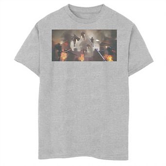 Boys 6-20 Star Wars Mandalorian Ambush Panel Graphic Tee