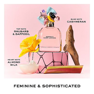 Perfect Eau de Parfum with Rhubarb, Daffodil, Almond Milk & Cashmeran