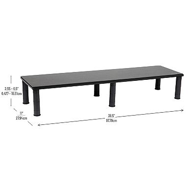 Mind Reader Large Dual Monitor Stand For Computer Screens