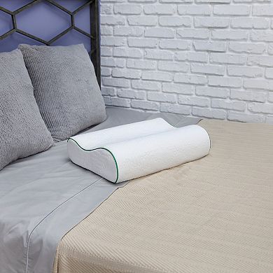 Biopedic Fresh and Clean Classic Contour Memory Foam Pillow