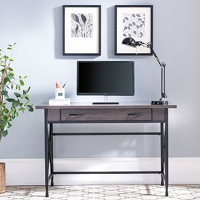 Leick Furniture Chisel & Forge Computer Writing Desk