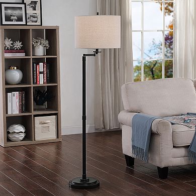 Madison Bronze-Finish Floor Lamp