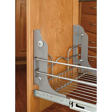 Rev-A-Shelf 5WB-DMKIT Door Mount Kit for Kitchen Cabinet Pull Out Wire Baskets