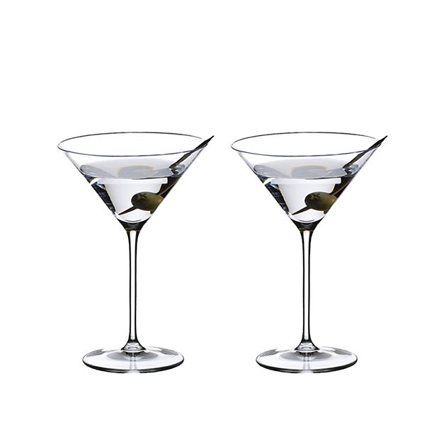 Riedel Vinum Martini Glass Set, S - 2 count