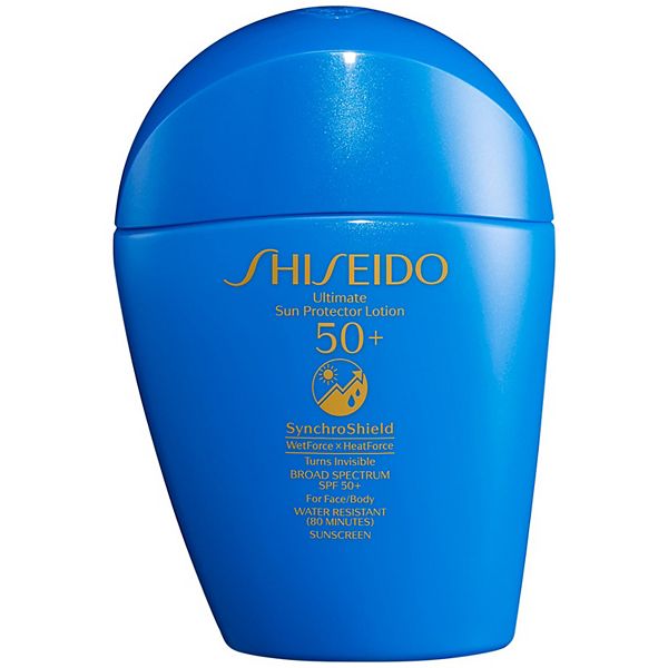 Shiseido Ultimate Sun Protector Face and Body Lotion SPF 50+ Sunscreen