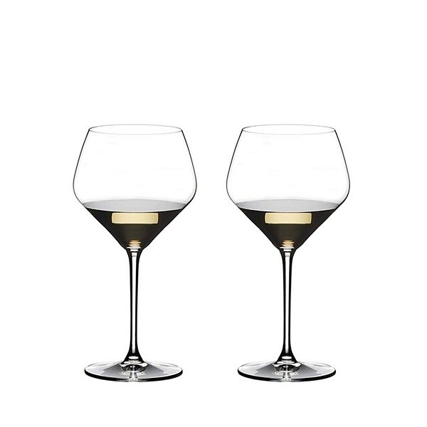 Riedel Extreme Oaked Chardonnay Glass, Set of 2, Clear