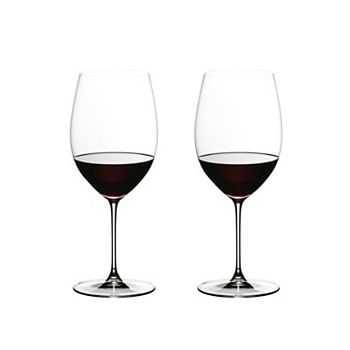 Riedel Veritas Crystal Dishwasher Safe Cabernet/Merlot Red Wine Glass (2  Pack), 1 Piece - Harris Teeter