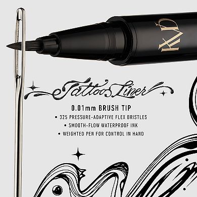 Mini Tattoo Liner Vegan Waterproof Liquid Eyeliner